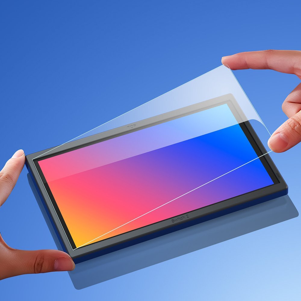 Nintendo Switch 2 Dux Ducis HD grūdintas stiklas su montavimo rėmeliu 8 Nintendo Switch 2 Dux Ducis HD grūdintas stiklas su montavimo rėmeliu 8