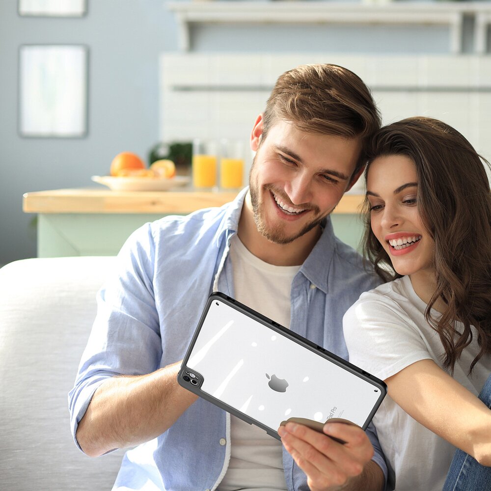 iPad Pro 11" (2024/2025) Dux Ducis Magi dėklas su stovu – juodas 9