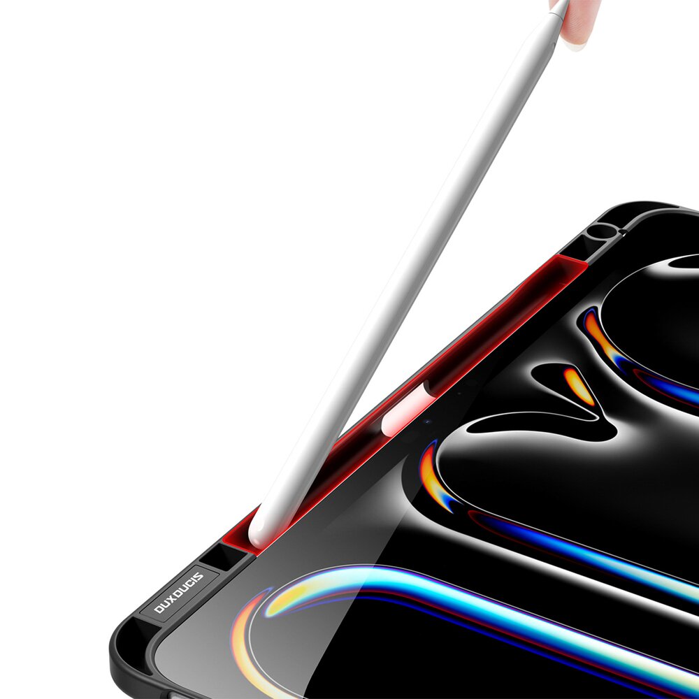 iPad Pro 13" (2024/2025) Dux Ducis Magi dėklas su stovu – juodas 5