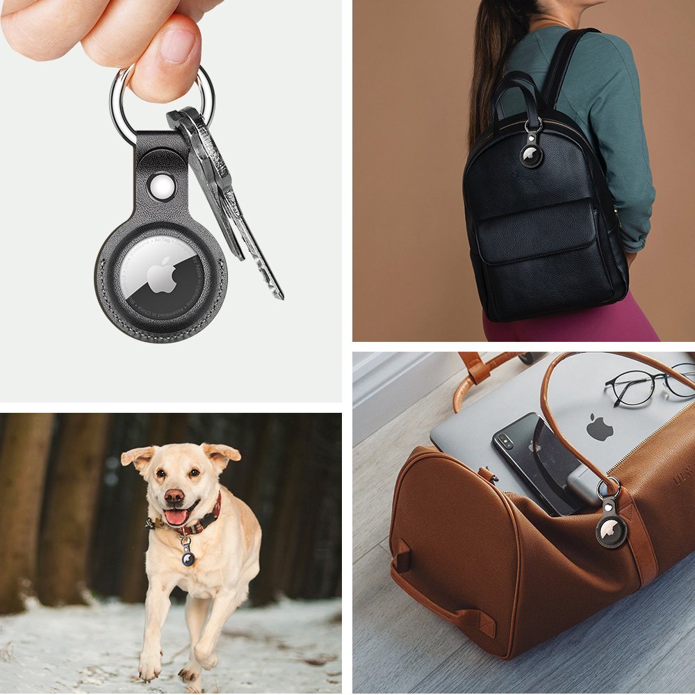 Akcija! Dėklas Dux Ducis skirtas Apple AirTag juodas  5