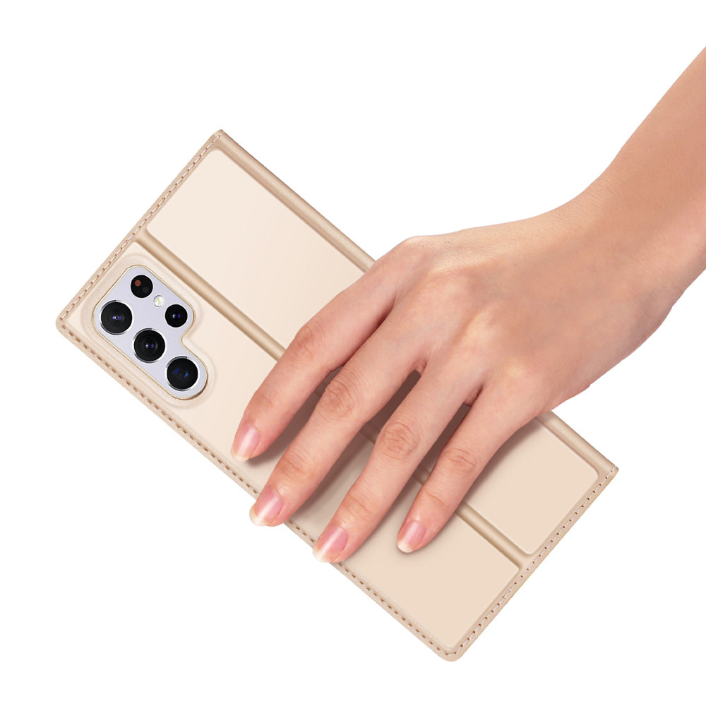 Dėklas Dux Ducis Skin Pro Samsung Galaxy S22 Ultra Auksinis 6 Dėklas Dux Ducis Skin Pro Samsung Galaxy S22 Ultra Auksinis 6