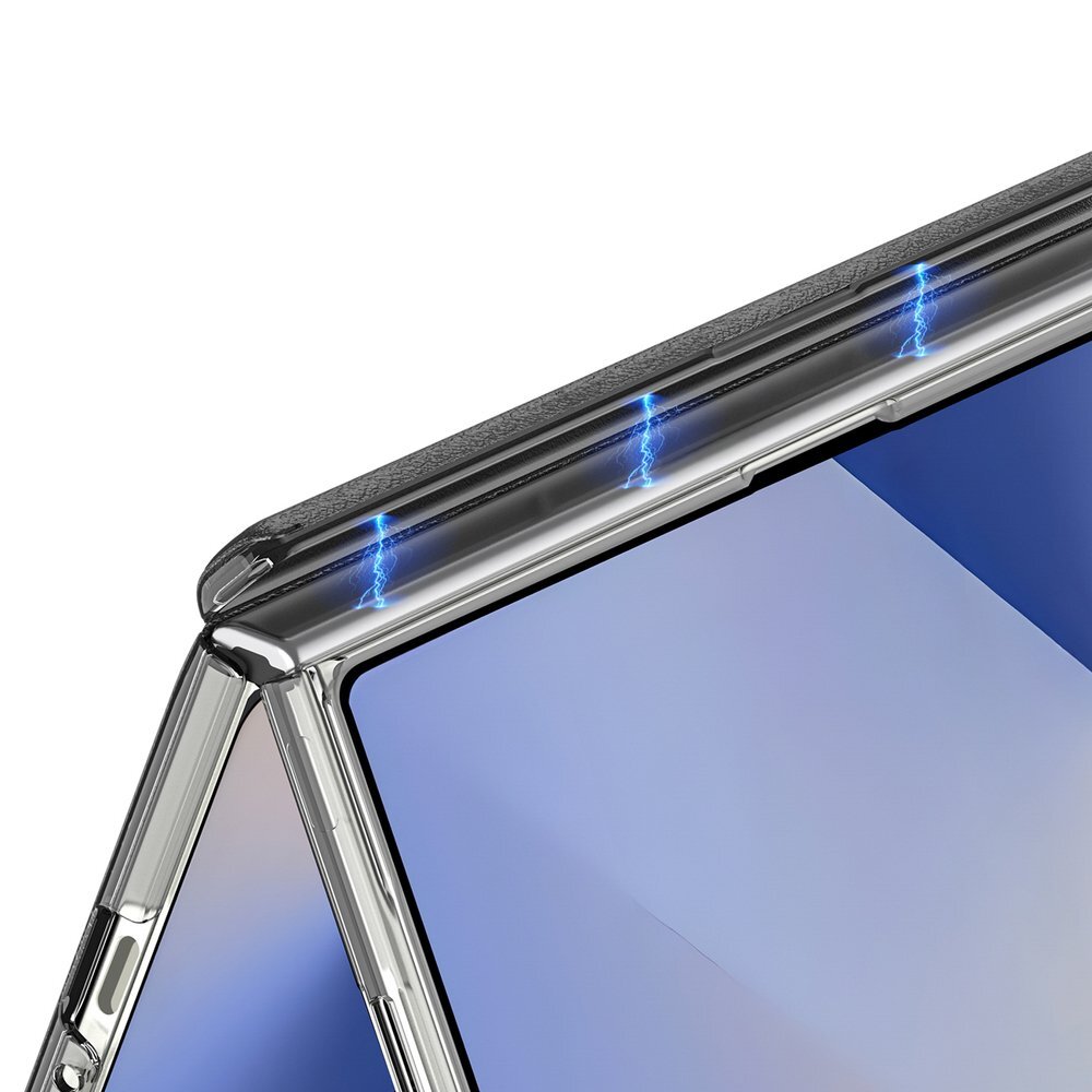 Samsung Galaxy Z Fold7 Dux Ducis Stex dėklas – juodas 10