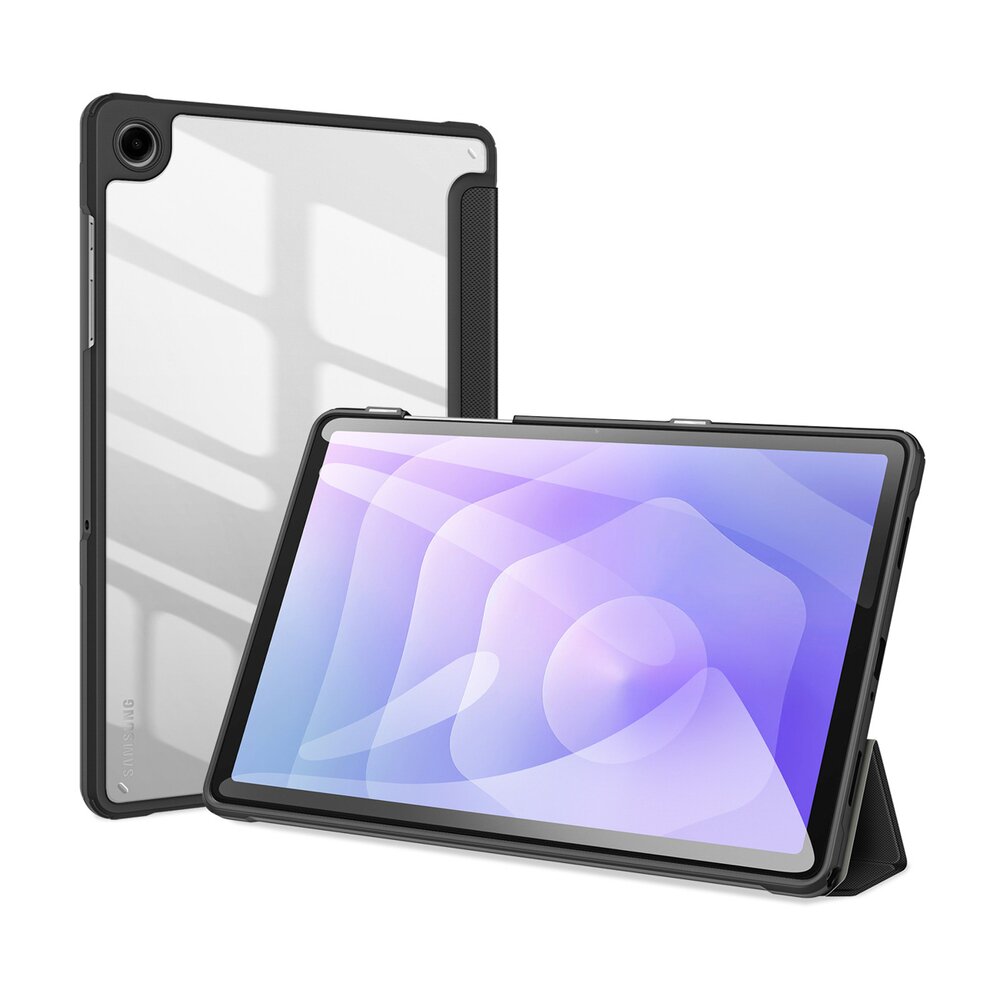 Samsung Galaxy Tab A11 Plus / A9 Plus Dux Ducis Toby Armored atverčiamas dėklas – juodas 4