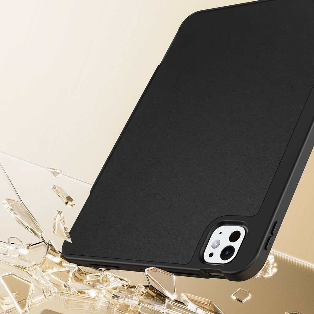 iPad Pro 13" (2024/2025) Dux Ducis Vers dėklas su stovu ir Apple Pencil laikikliu – juodas 6 iPad Pro 13" (2024/2025) Dux Ducis Vers dėklas su stovu ir Apple Pencil laikikliu – juodas 6