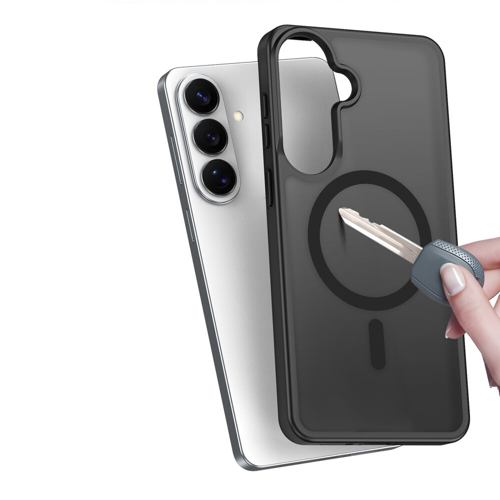 Samsung Galaxy S26 Plus Dux Ducis Yind MagSafe dėklas – juodas 7