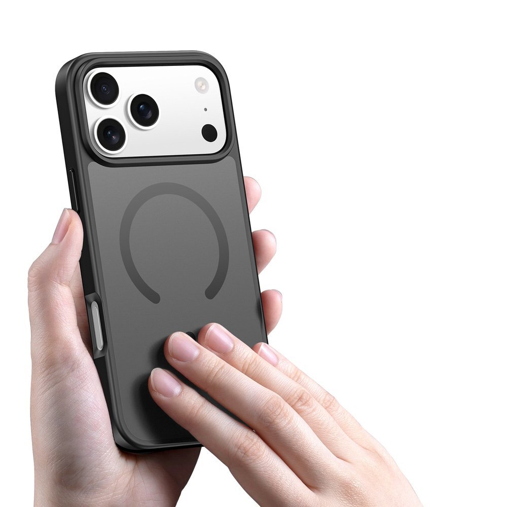 iPhone 17 Pro dėklas Dux Ducis Yind, MagSafe – juodas 6 iPhone 17 Pro dėklas Dux Ducis Yind, MagSafe – juodas 6