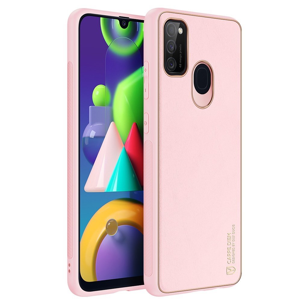 Dėklas Dux Ducis Yolo elegant TPU+PU Samsung Galaxy M30s Rožinis 2 Dėklas Dux Ducis Yolo elegant TPU+PU Samsung Galaxy M30s Rožinis 2