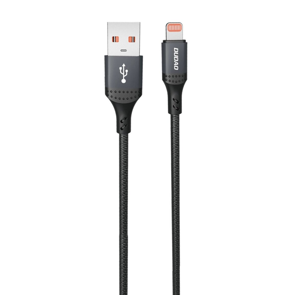 Krovimo kabelis Dudao L3SL USB-A – Lightning pintas 3 A 30 W 1.2 m – juodas Krovimo kabelis Dudao L3SL USB-A – Lightning pintas 3 A 30 W 1.2 m – juodas