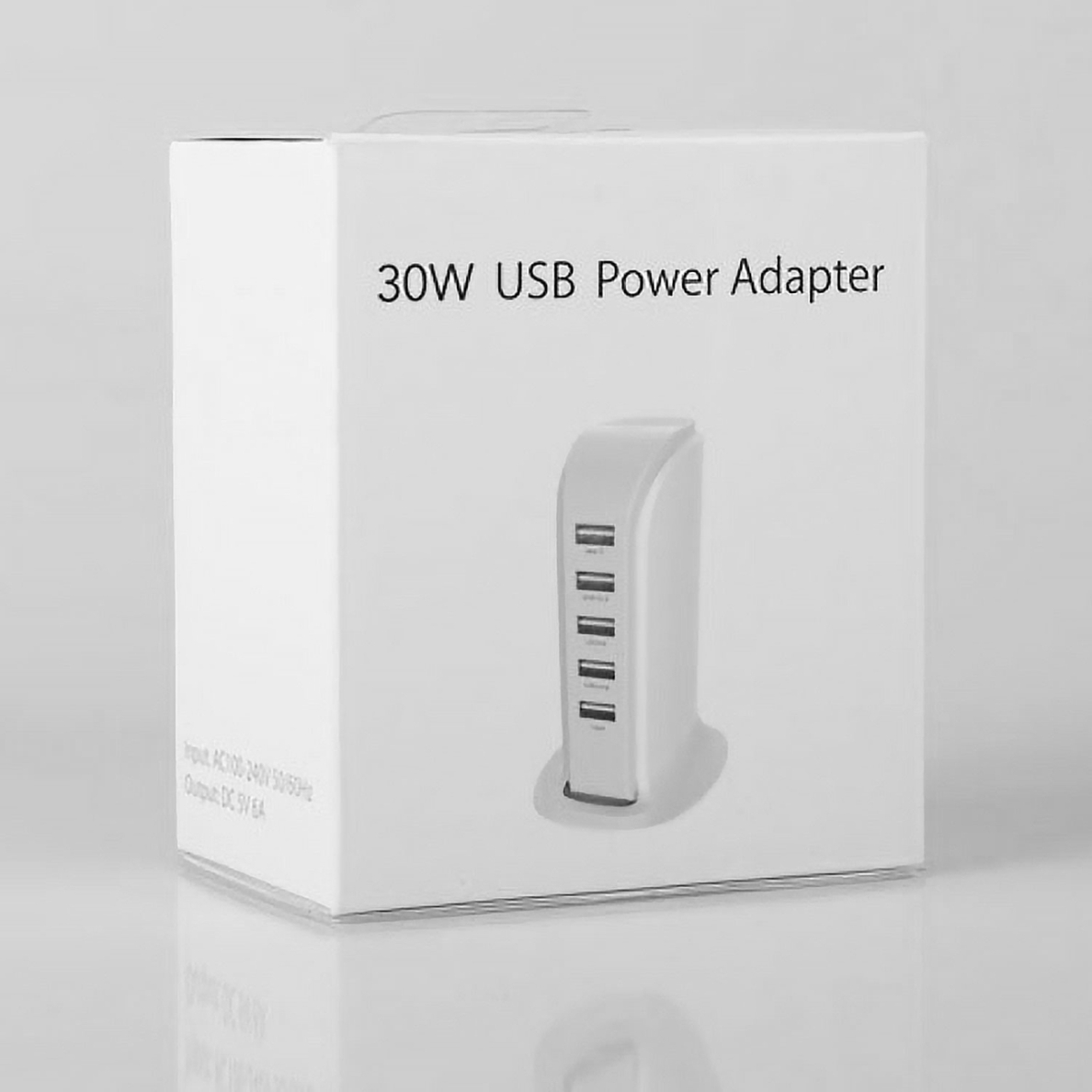 Dudao charger 5x USB with built-in power cable EU white (A5EU) 8 Dudao charger 5x USB with built-in power cable EU white (A5EU) 8