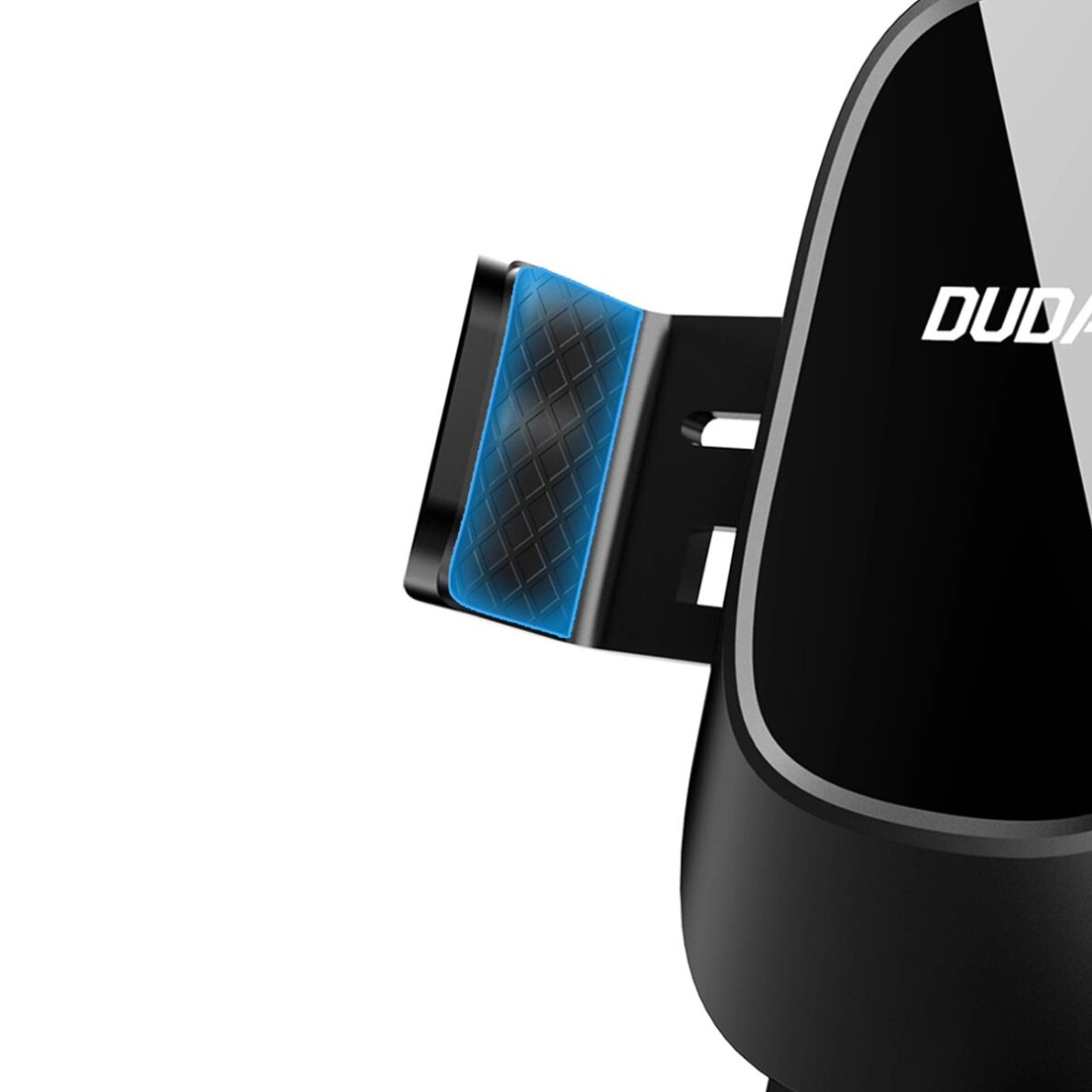 Automobilinis telefono laikiklis Dudao F5N+ su siurbtuku, gravitacinis – juodas 3