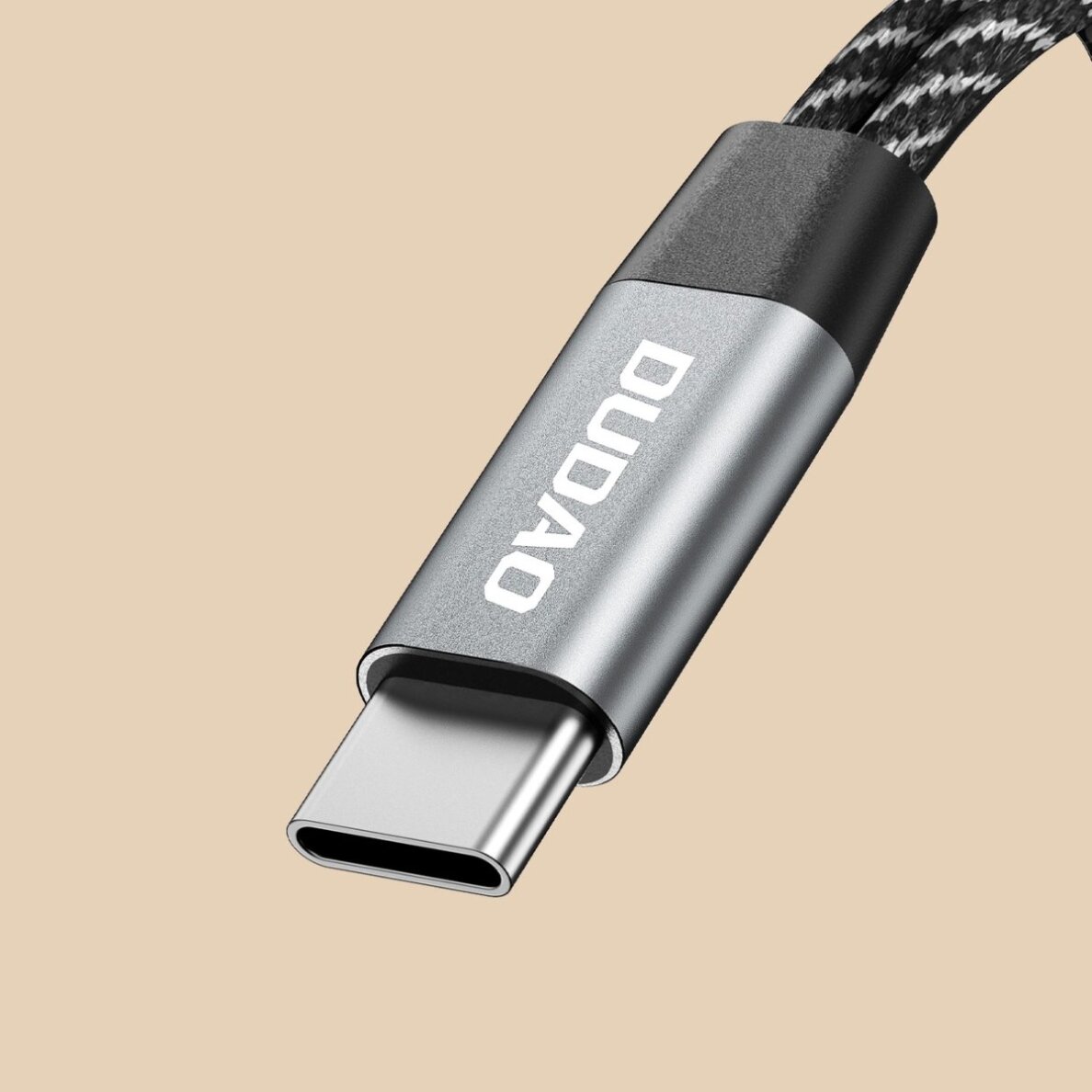 Adapteris Dudao L13C+ 2in1 USB-C – pilkas 3