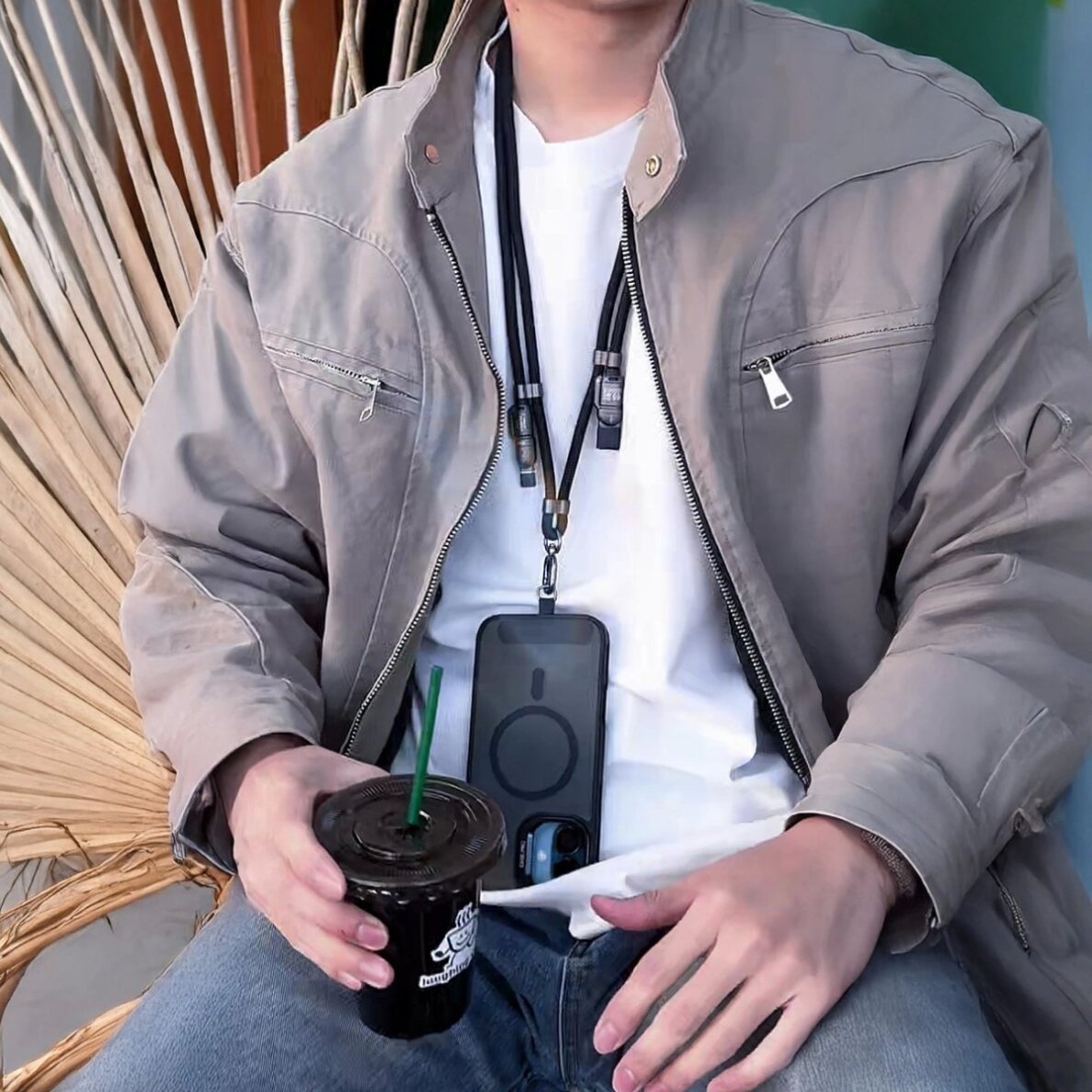 Krovimo kabelis Dudao L20MAX 4in1 / virvelė USB-A / USB-C / Lightning PD QC 65 W 1.5 m – juodas 1