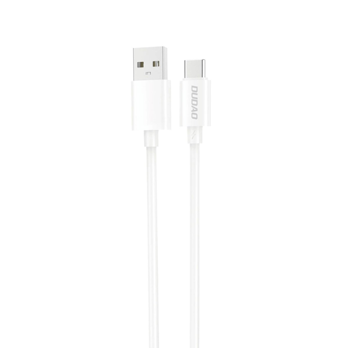 Dudao L4ST USB-A / USB-C Kabelis 2A 1m - baltas Dudao L4ST USB-A / USB-C Kabelis 2A 1m - baltas
