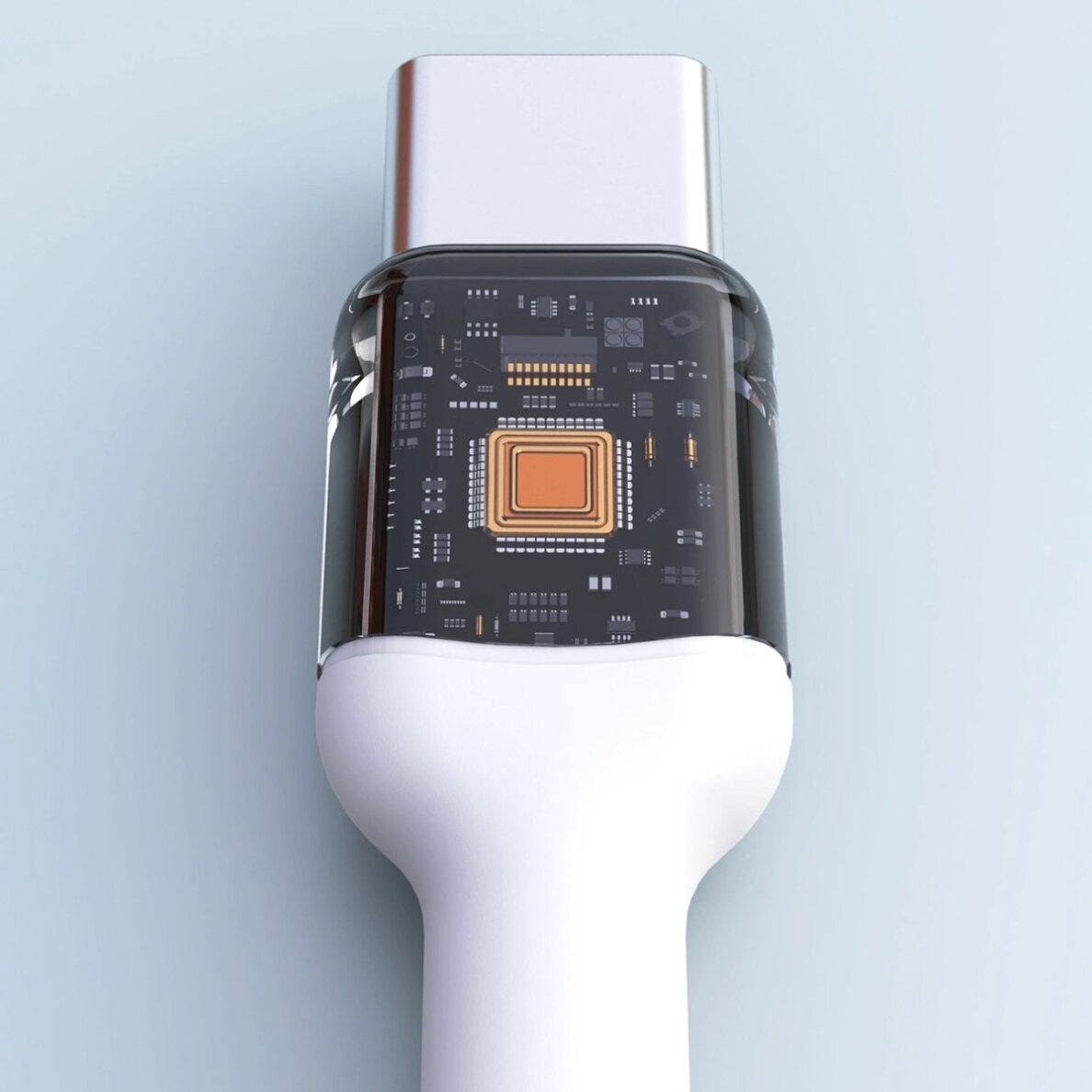 Krovimo kabelis Dudao L9C Max 240 W PD USB-C – USB-C 2 m – baltas 2 Krovimo kabelis Dudao L9C Max 240 W PD USB-C – USB-C 2 m – baltas 2