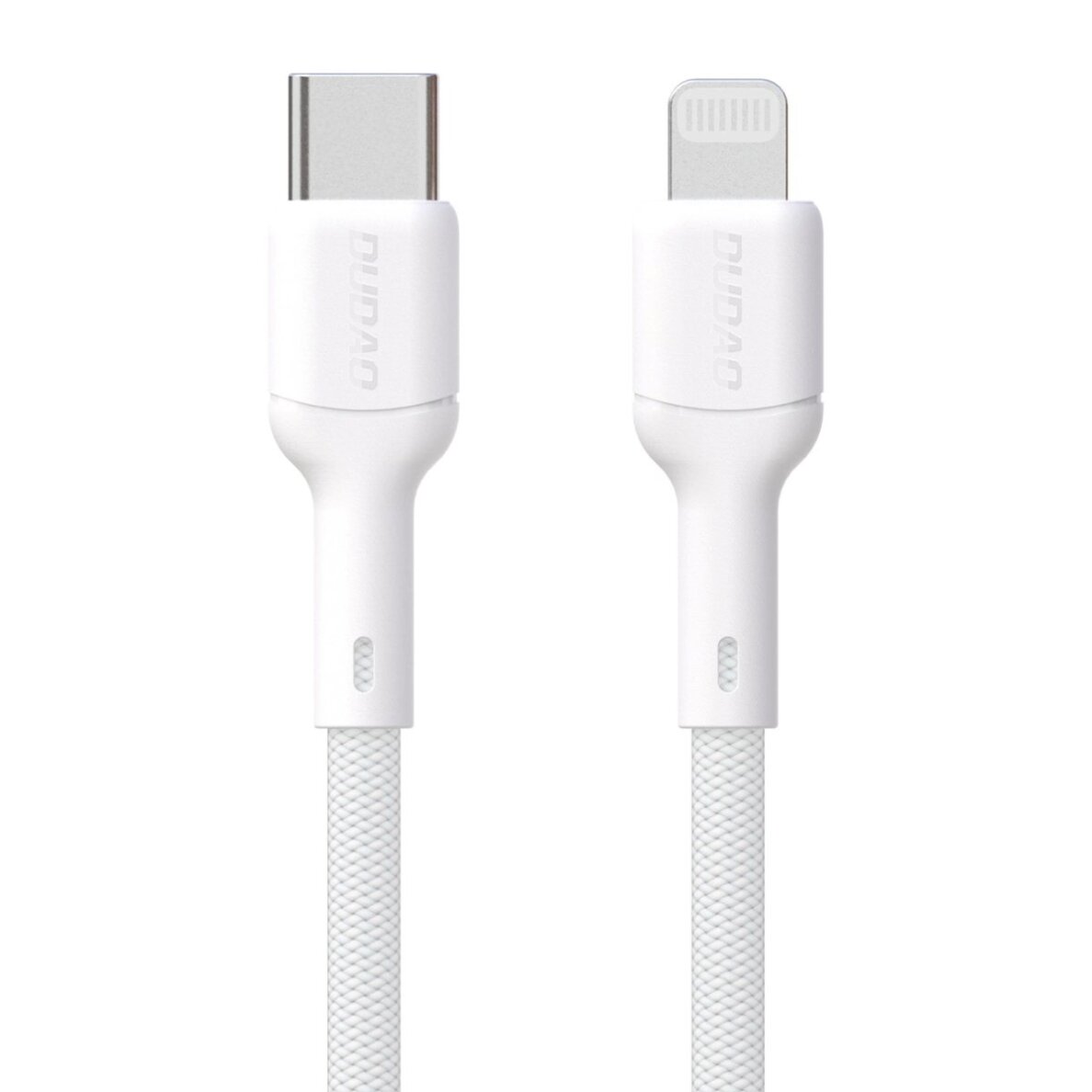 Krovimo kabelis Dudao L9X USB-C – Lightning 2 m – baltas Krovimo kabelis Dudao L9X USB-C – Lightning 2 m – baltas