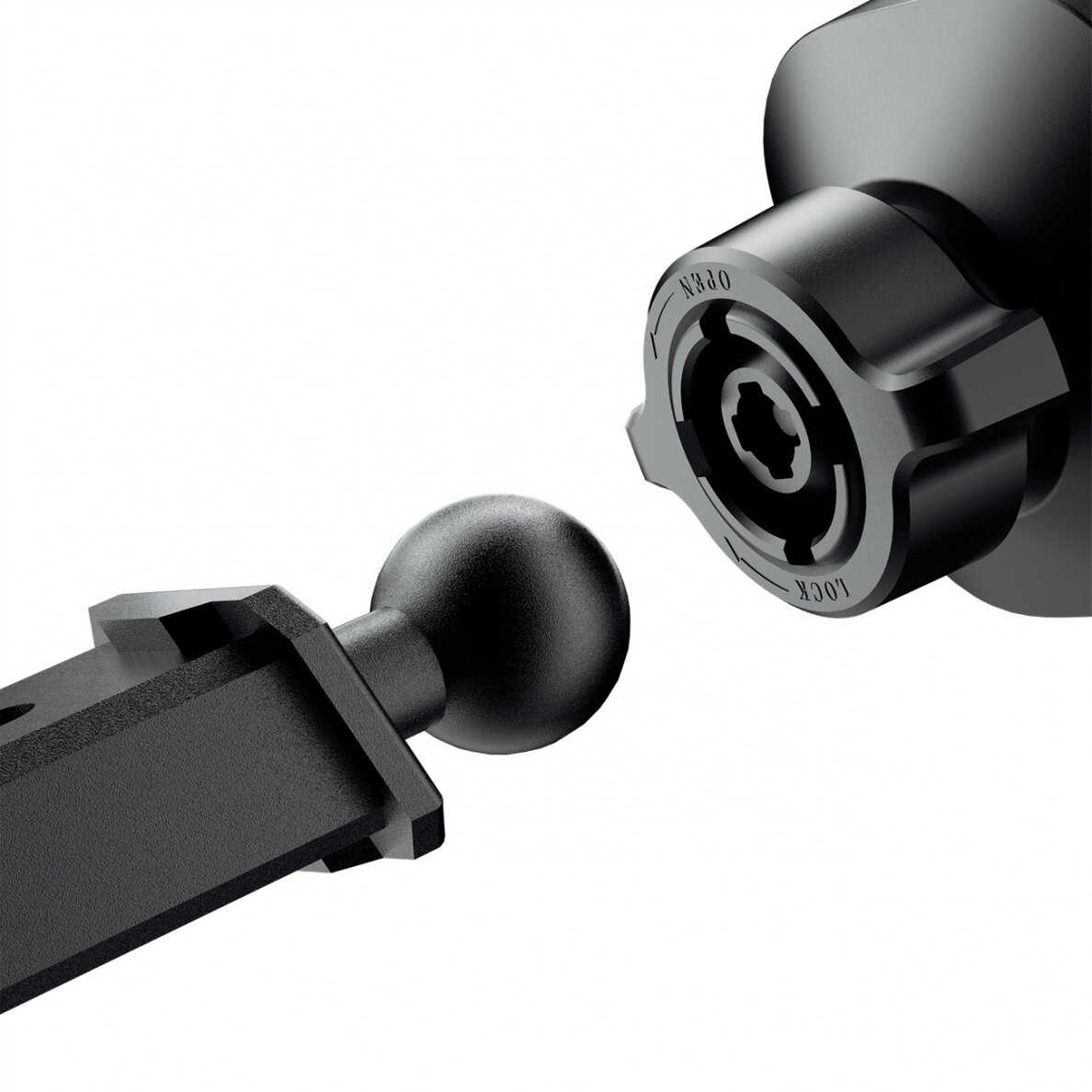 Dudao magnetic car phone holder with telescopic arm black (F6Max) 6