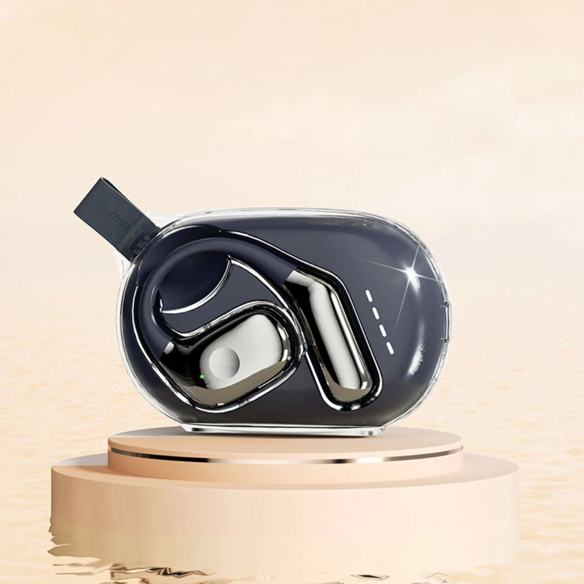 Belaidė ausinė Dudao U17Max OWS Bluetooth – juoda 1 Belaidė ausinė Dudao U17Max OWS Bluetooth – juoda 1