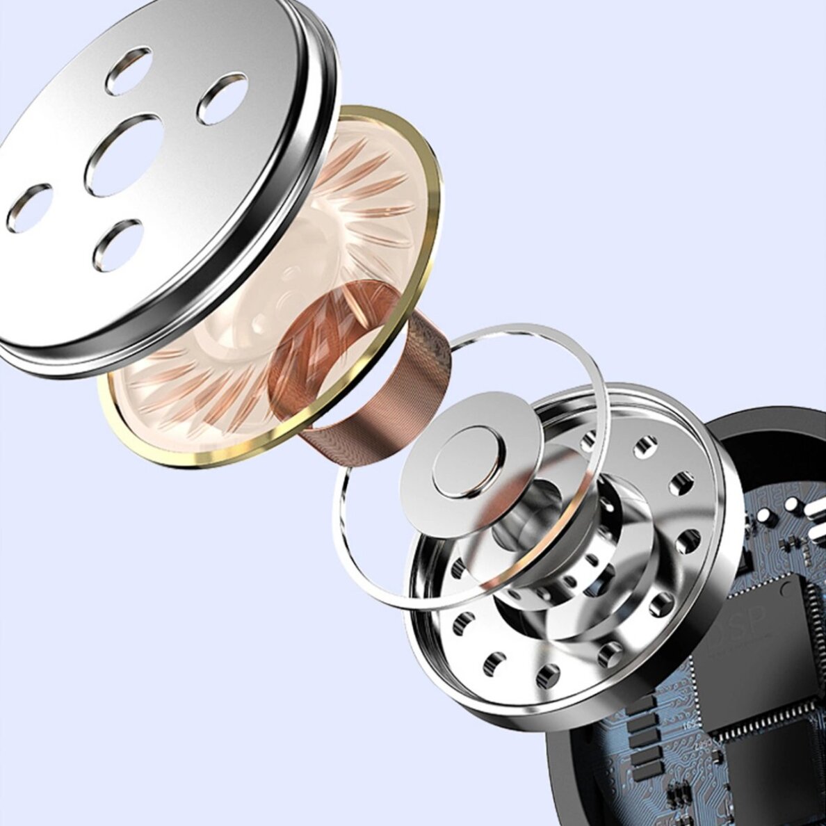 Belaidės ausinės Dudao U2 Max Bluetooth – juodos 7