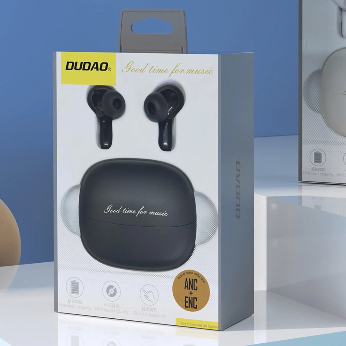 Belaidės ausinės Dudao U21 TWS Bluetooth – juodos 4 Belaidės ausinės Dudao U21 TWS Bluetooth – juodos 4