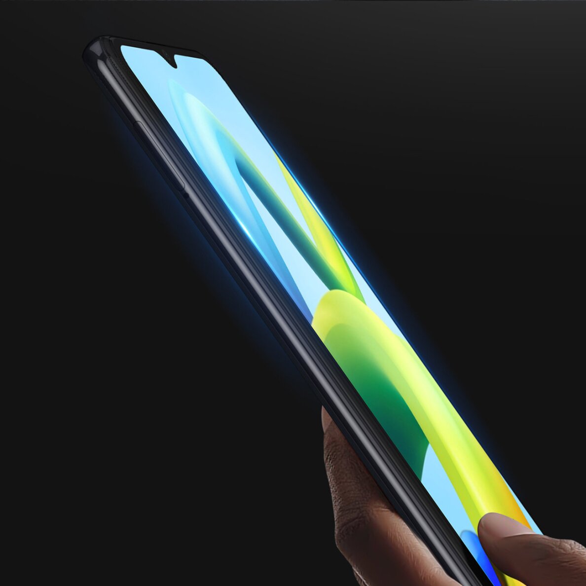 Ekrano apsauga Dux Ducis 9D Tempered Glass Xiaomi Redmi A2 / Redmi A1 Juodais kraštais 6