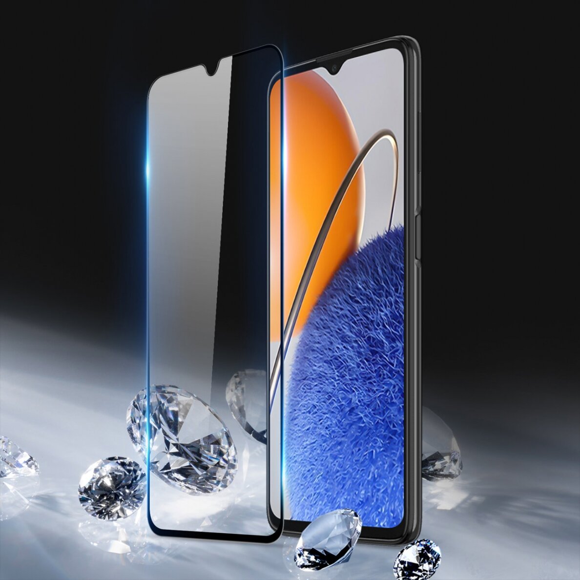 Ekrano apsauga Dux Ducis 9D Tempered Glass Huawei nova Y61 Juodais kraštais 3 Ekrano apsauga Dux Ducis 9D Tempered Glass Huawei nova Y61 Juodais kraštais 3