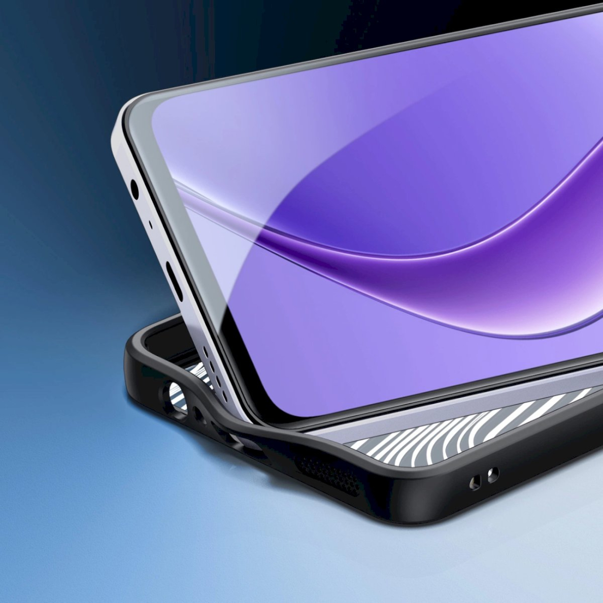 Dux Ducis Aimo Dėklas Realme 12 / 12x 5G - Juodas 9 Dux Ducis Aimo Dėklas Realme 12 / 12x 5G - Juodas 9