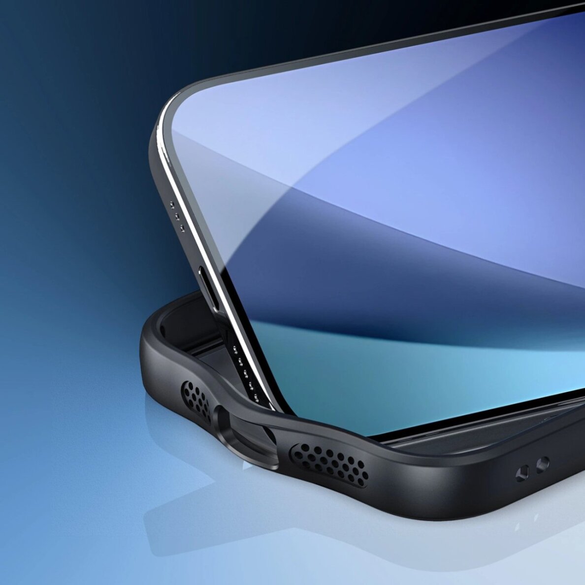 iPhone 17 Dux Ducis Aimo dėklas – juodas 6