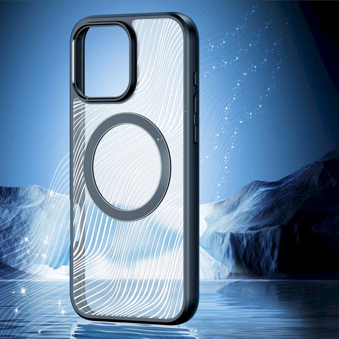 Dux Ducis Aimo Mag MagSafe dėklas iPhone 16 Pro Max - Juodas 6 Dux Ducis Aimo Mag MagSafe dėklas iPhone 16 Pro Max - Juodas 6