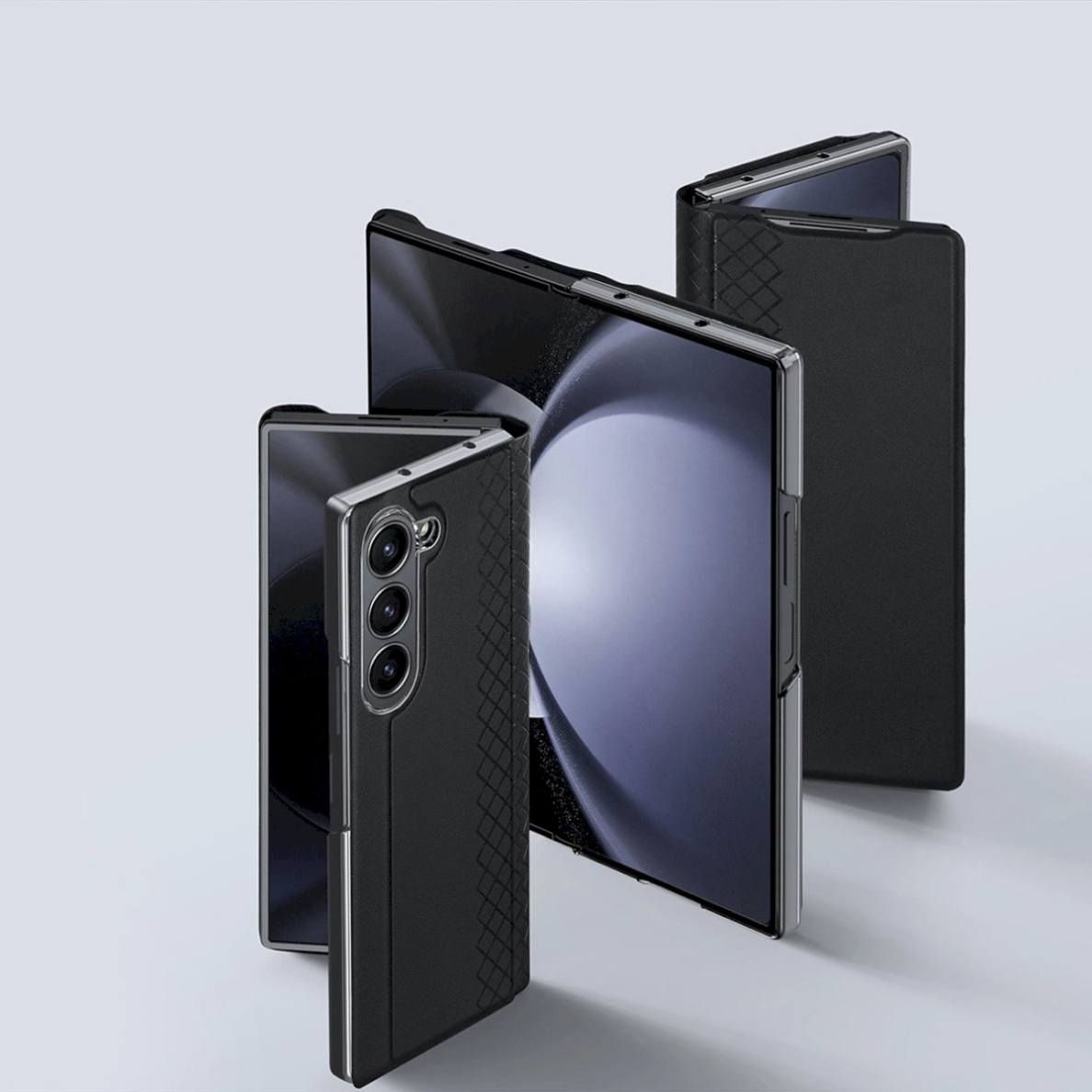 Dux Ducis Brill odinis dėklas Samsung Galaxy Z Fold 6 with flap and card slot - Juodas 5 Dux Ducis Brill odinis dėklas Samsung Galaxy Z Fold 6 with flap and card slot - Juodas 5