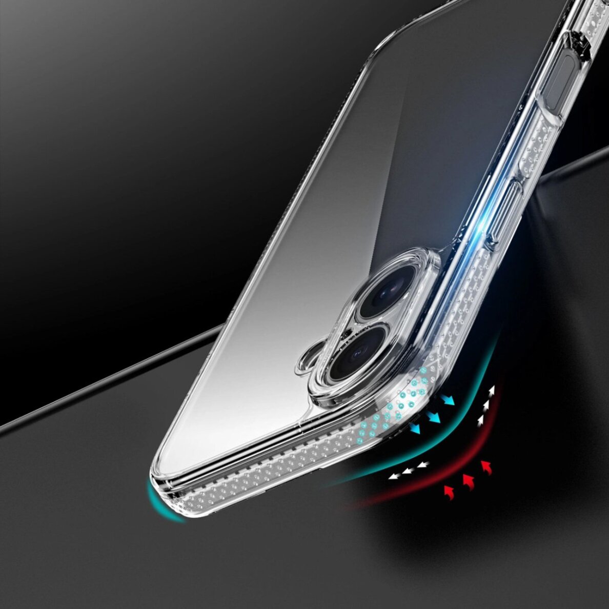 Samsung Galaxy S25+ dėklas 3mk ComfortDuo Matt Black MagCase apsauginis rinkinys su stiklu – matinės juodos 5