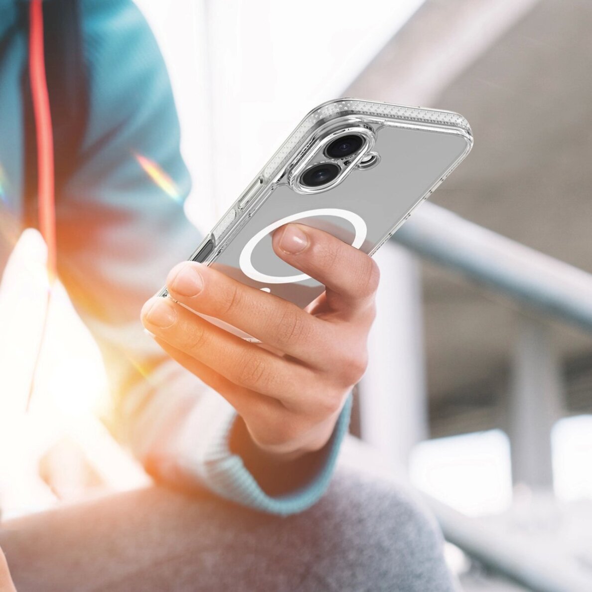 iPhone 17 Dux Ducis Clin Mag dėklas, suderinamas su MagSafe – skaidrus 11 iPhone 17 Dux Ducis Clin Mag dėklas, suderinamas su MagSafe – skaidrus 11