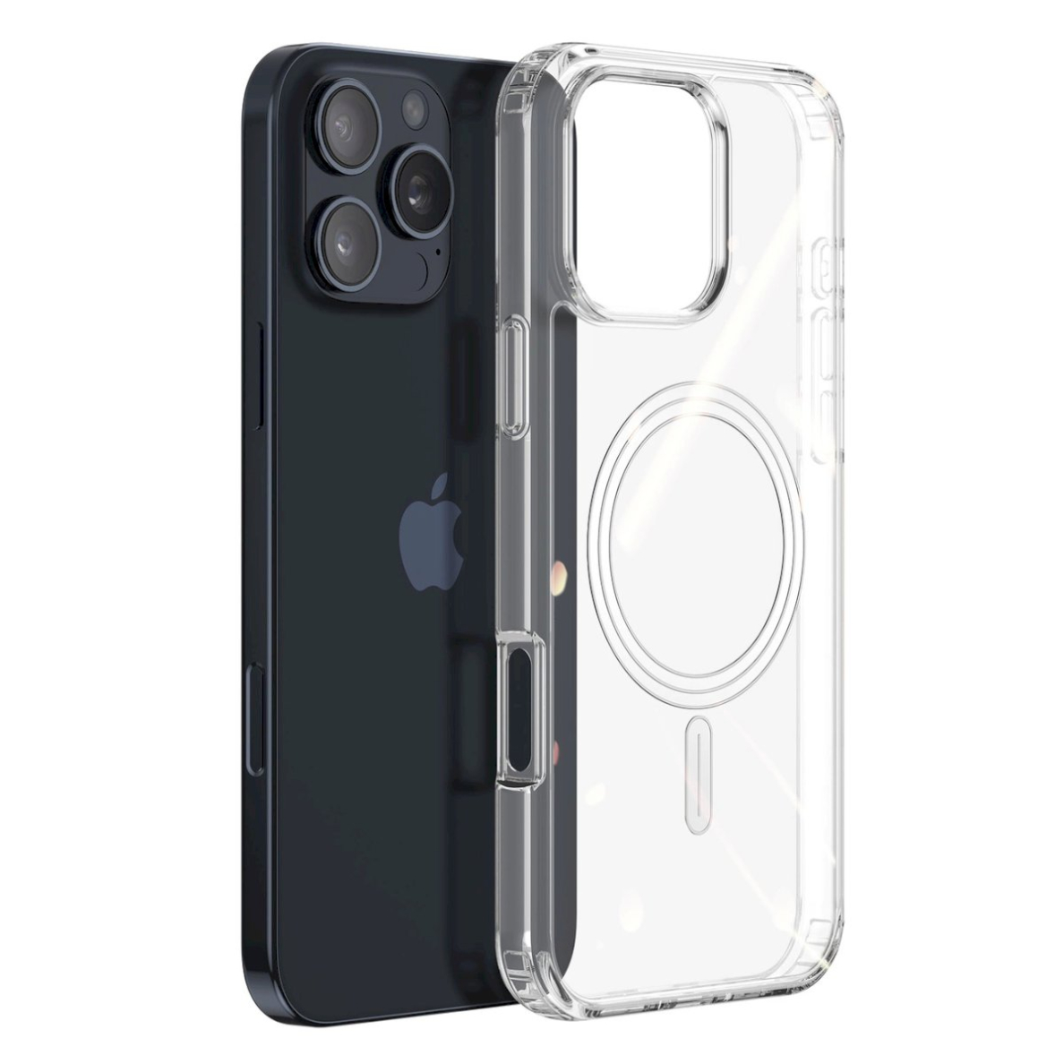 Dux Ducis Clin Mag MagSafe dėklas iPhone 16 Pro Max - Permatomas 1 Dux Ducis Clin Mag MagSafe dėklas iPhone 16 Pro Max - Permatomas 1