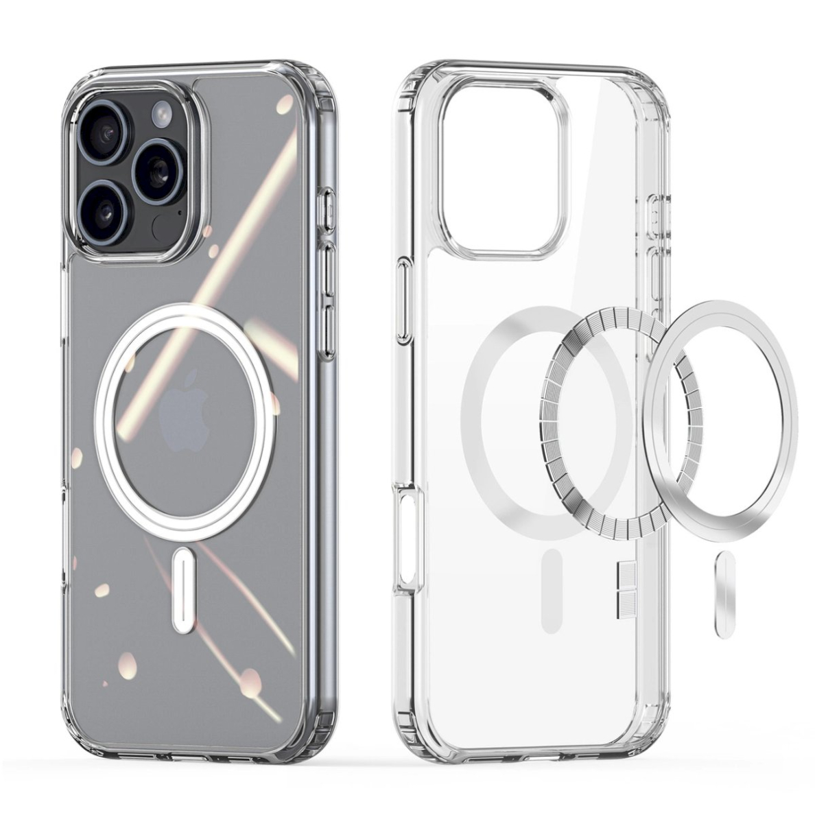 Dux Ducis Clin Mag MagSafe dėklas iPhone 16 Pro Max - Permatomas 2 Dux Ducis Clin Mag MagSafe dėklas iPhone 16 Pro Max - Permatomas 2