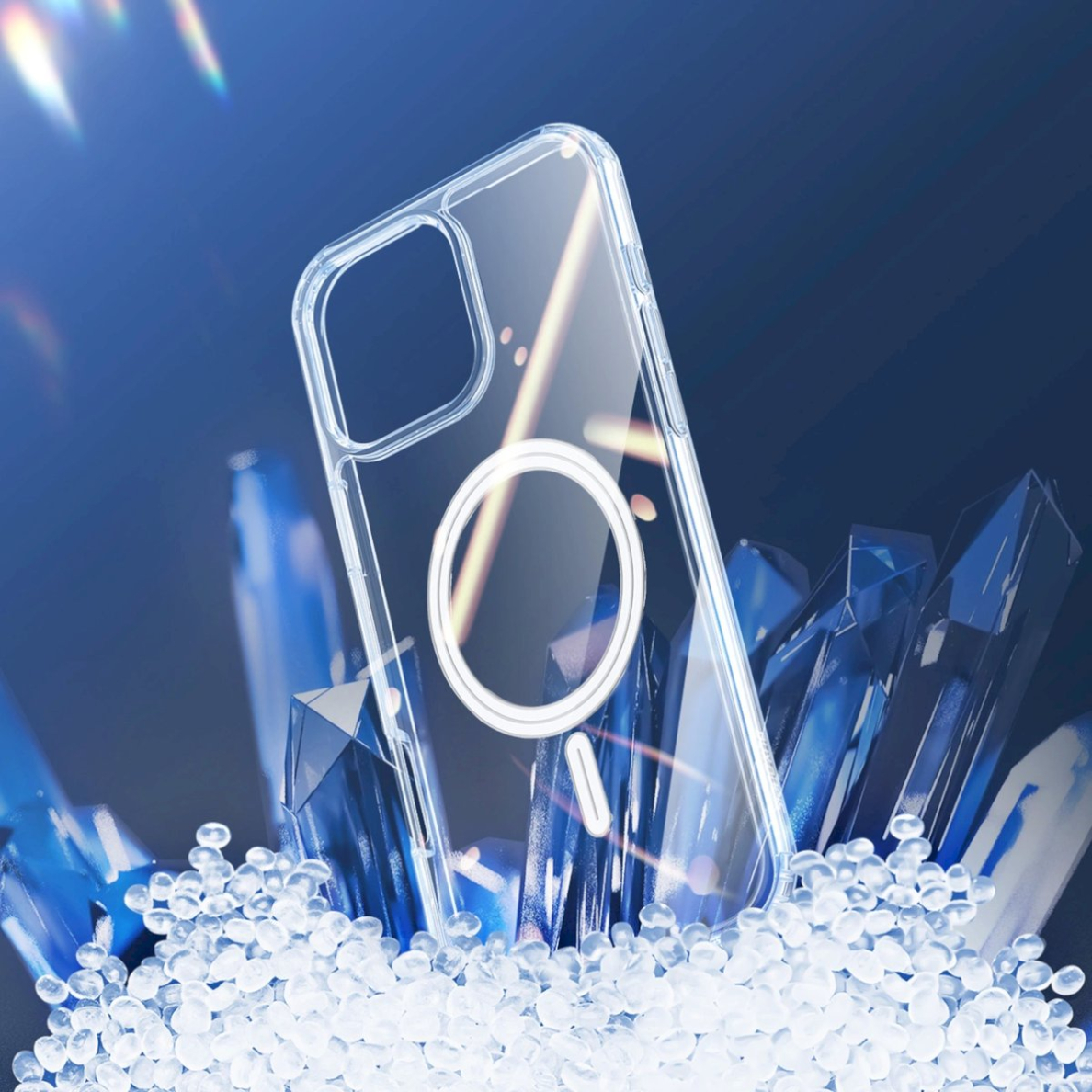 Dux Ducis Clin Mag MagSafe dėklas iPhone 16 Pro - Permatomas 7 Dux Ducis Clin Mag MagSafe dėklas iPhone 16 Pro - Permatomas 7