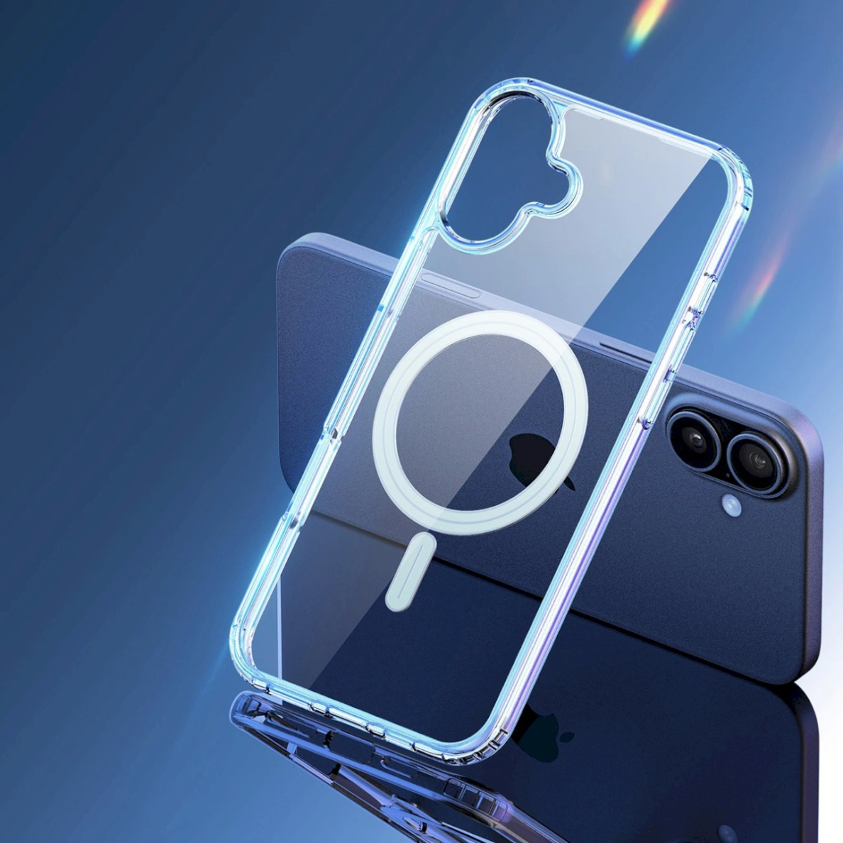 Dux Ducis Clin Mag MagSafe dėklas iPhone 16 - Permatomas 10 Dux Ducis Clin Mag MagSafe dėklas iPhone 16 - Permatomas 10