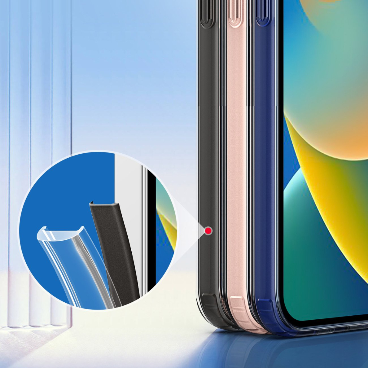 Dėklas Dux Ducis Clin2 case for iPhone 14 Plus (MagSafe) Pilkas 6 Dėklas Dux Ducis Clin2 case for iPhone 14 Plus (MagSafe) Pilkas 6