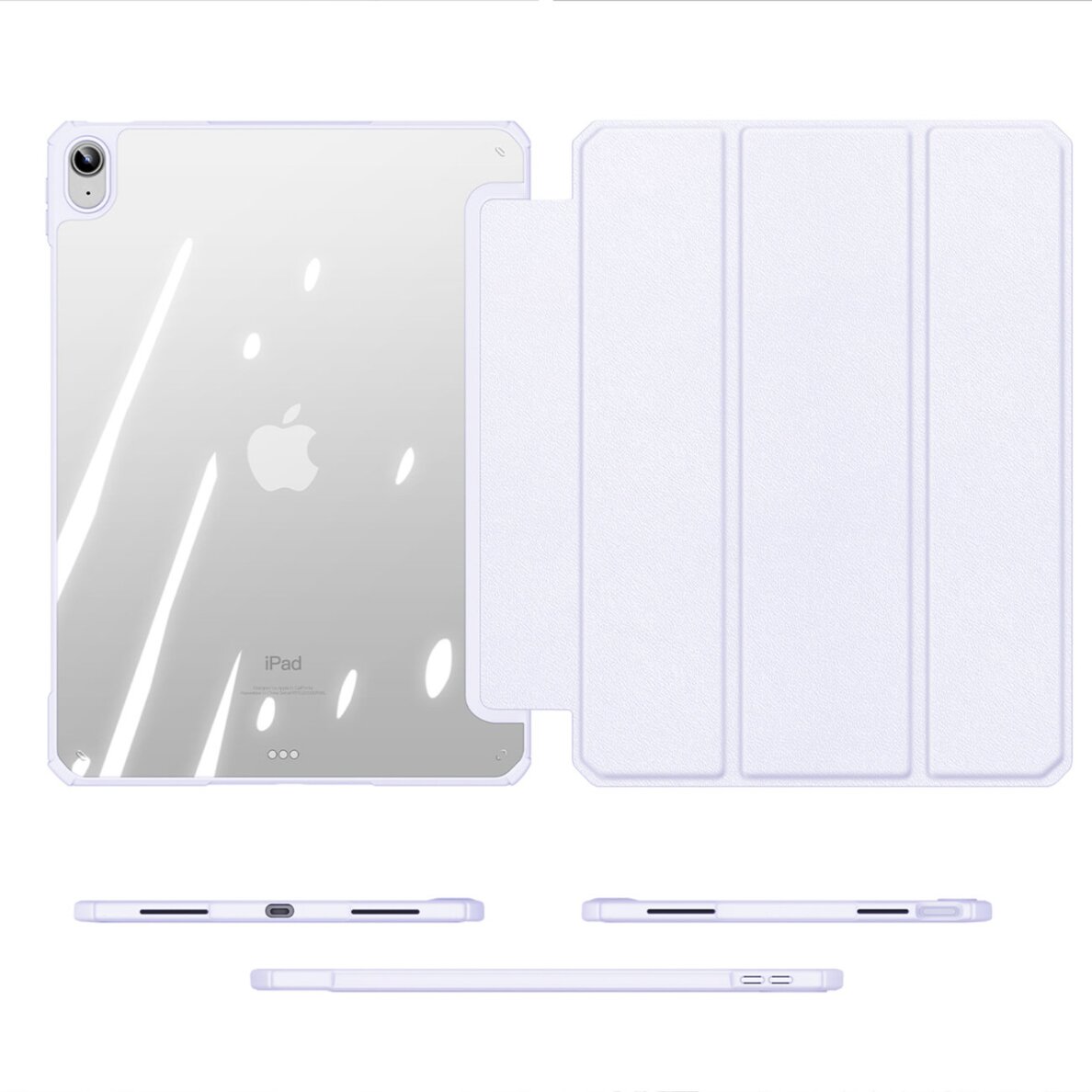 Akcija! Dėklas Dux Ducis Copa iPad 10.2 2022 (10 gen.) Violetinis  5