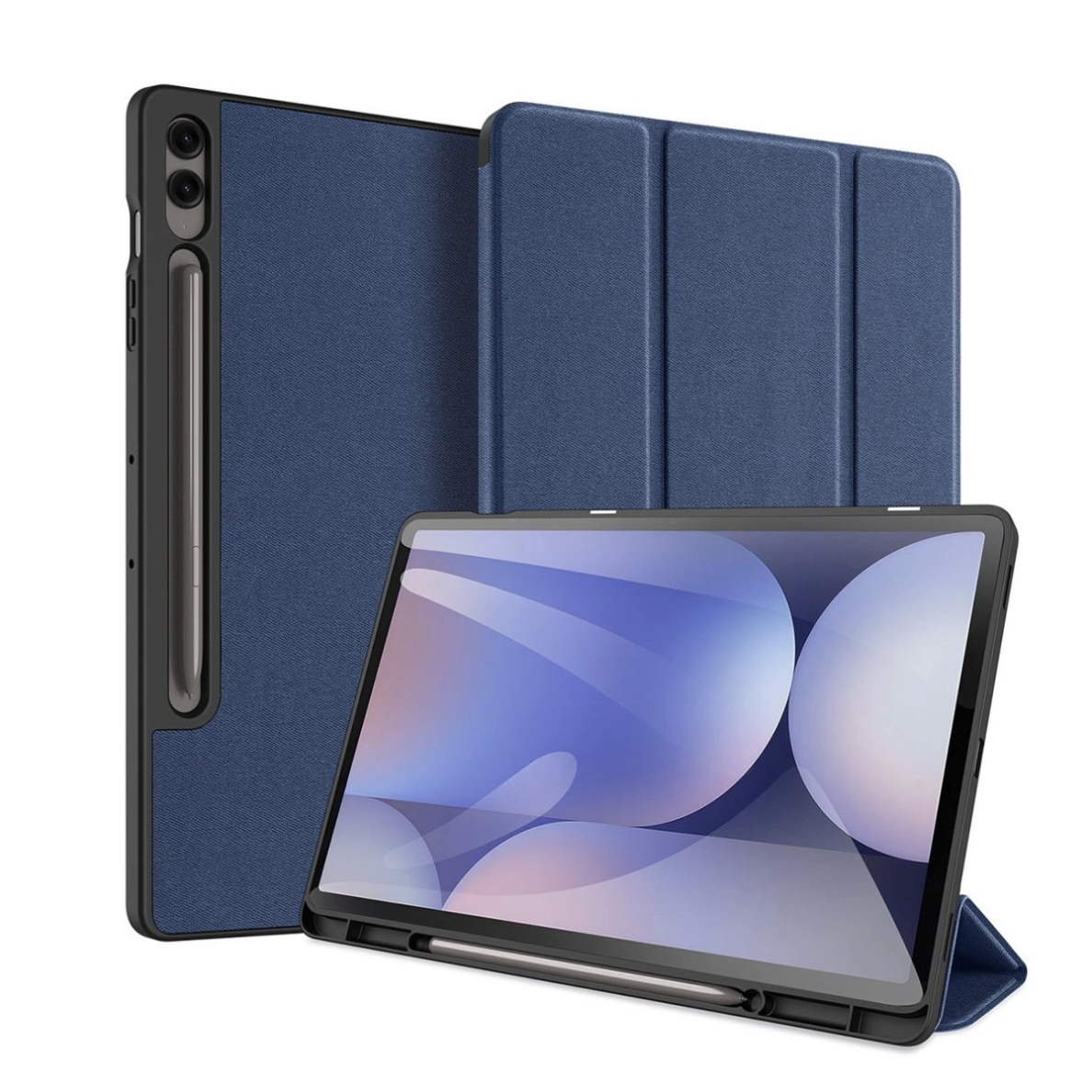 Dux Ducis Domo Dėklas skirtas Samsung Galaxy Tab S10 Plus/S9 Plus/S9 FE Plus - Mėlynas Dux Ducis Domo Dėklas skirtas Samsung Galaxy Tab S10 Plus/S9 Plus/S9 FE Plus - Mėlynas