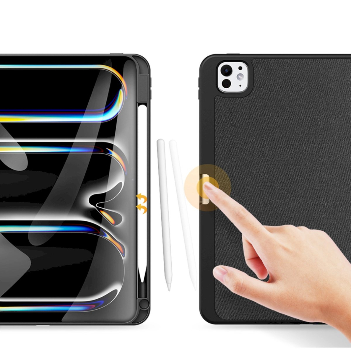 Dux Ducis Domo flip and smart sleep case for iPad Pro 11" 2024 - black 5 Dux Ducis Domo flip and smart sleep case for iPad Pro 11" 2024 - black 5