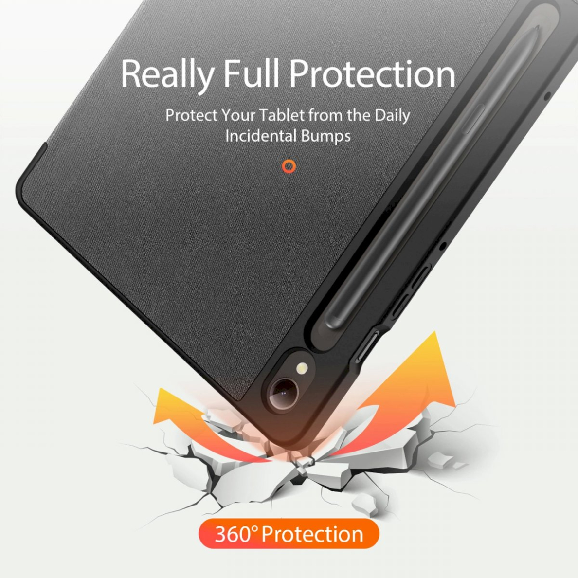 Dux Ducis Domo flip and smart sleep Dėklas Samsung Galaxy Tab S9 - juodas 9 Dux Ducis Domo flip and smart sleep Dėklas Samsung Galaxy Tab S9 - juodas 9