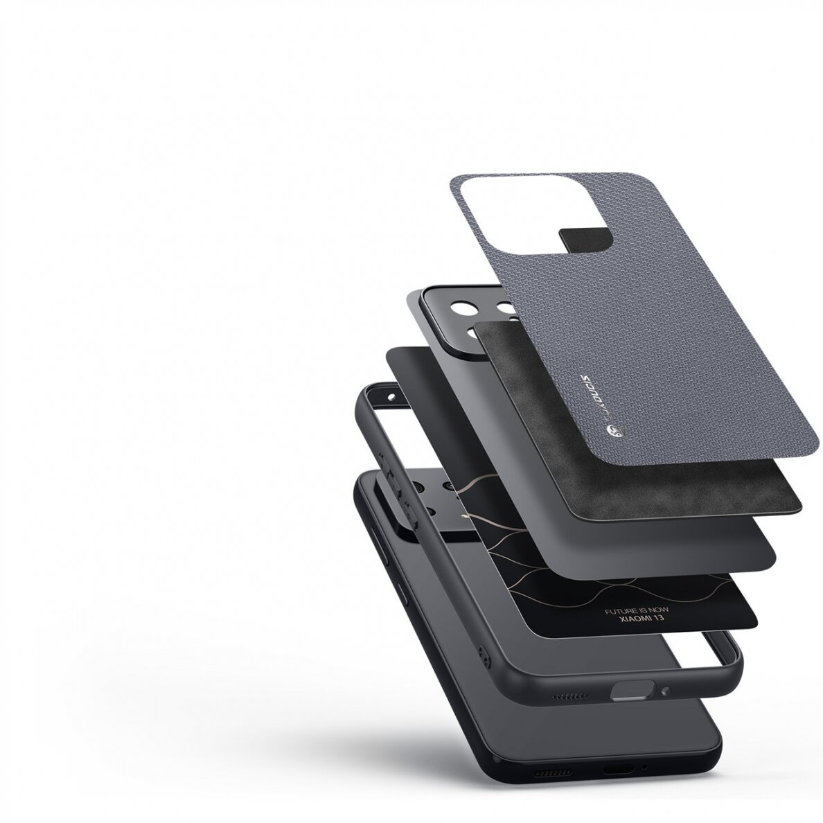 Dėklas Dux Ducis Fino Xiaomi 13 Pilkas 1 Dėklas Dux Ducis Fino Xiaomi 13 Pilkas 1