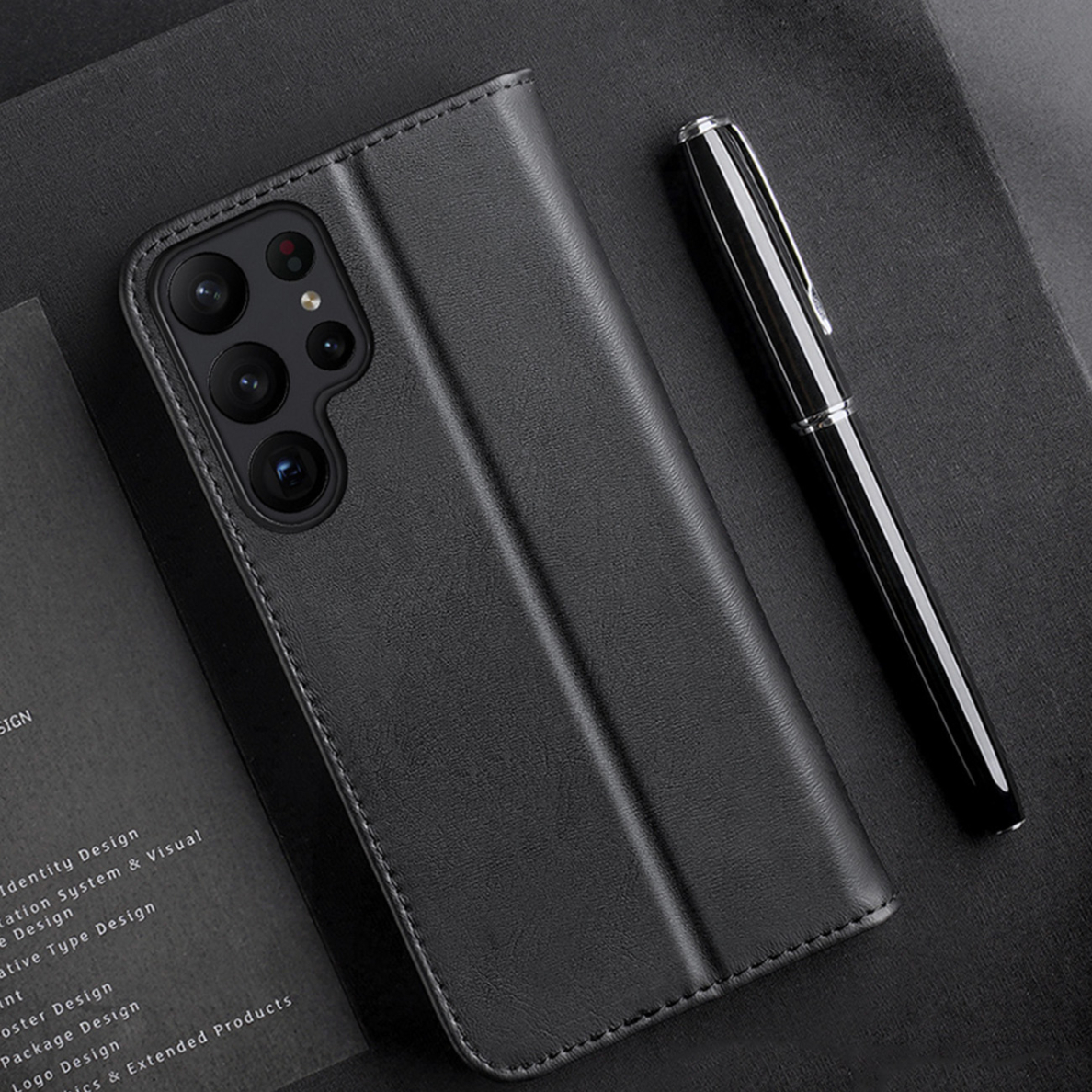 Dėklas Dux Ducis Hivo Samsung Galaxy S23 Plus Rudas 11 Dėklas Dux Ducis Hivo Samsung Galaxy S23 Plus Rudas 11