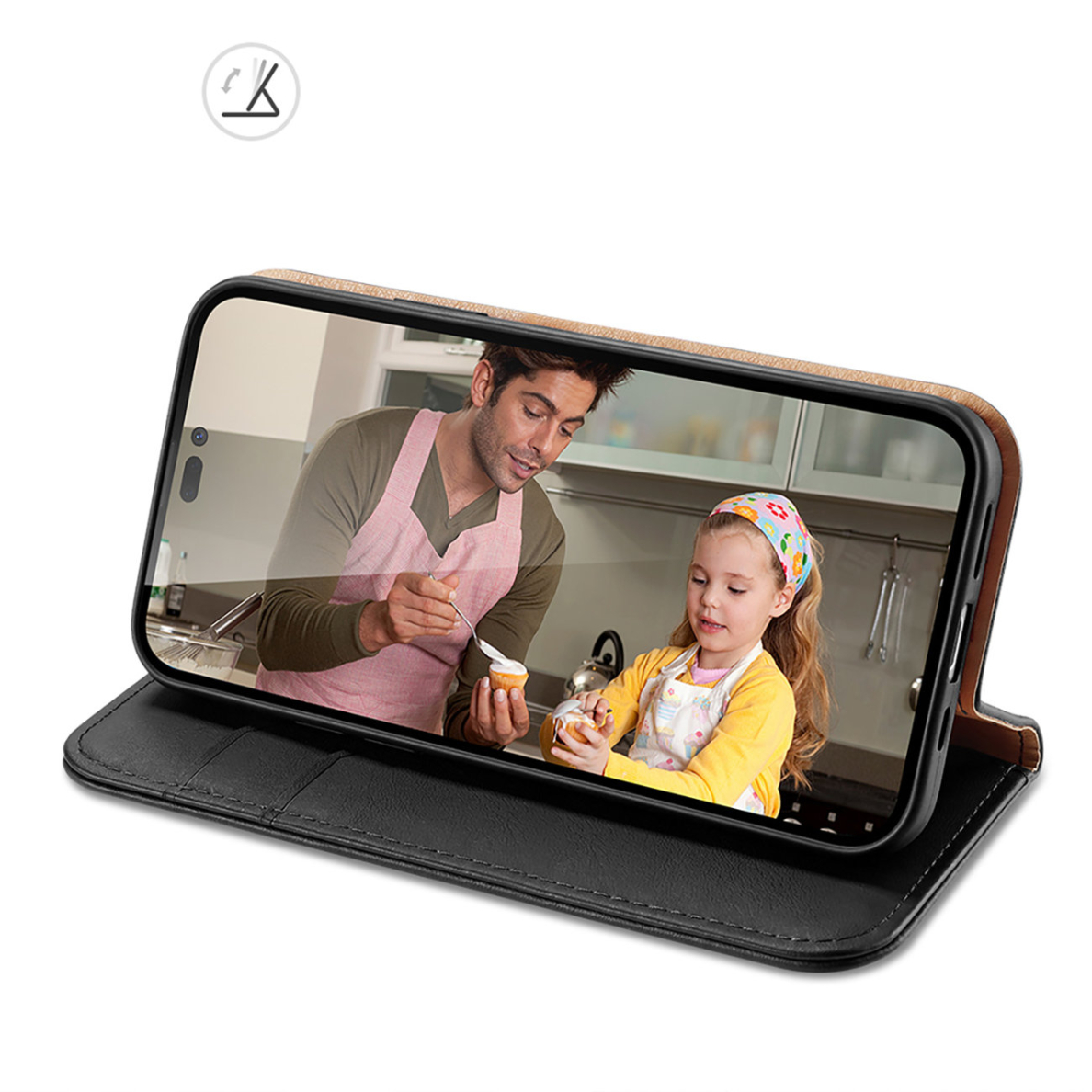 Dėklas Dux Ducis Hivo iPhone 14 Pro Max Juodas 3 Dėklas Dux Ducis Hivo iPhone 14 Pro Max Juodas 3