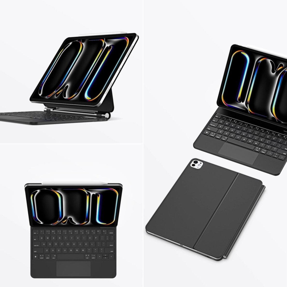 iPad Pro 11" 2024 dėklas Dux Ducis Keyboard (MK serija) su Bluetooth klaviatūra – juodas 6 iPad Pro 11" 2024 dėklas Dux Ducis Keyboard (MK serija) su Bluetooth klaviatūra – juodas 6