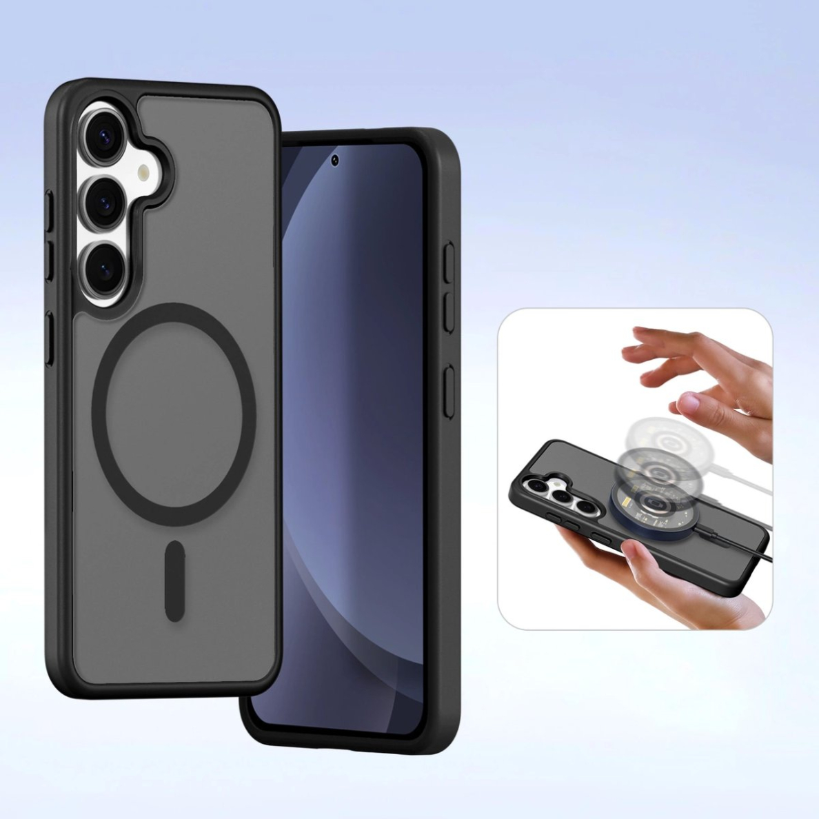 Dux Ducis Lawa Odinis Dėklas skirtas Samsung Galaxy S25 with Detachable Magnetinis Piniginės tipo - Juodas 8 Dux Ducis Lawa Odinis Dėklas skirtas Samsung Galaxy S25 with Detachable Magnetinis Piniginės tipo - Juodas 8