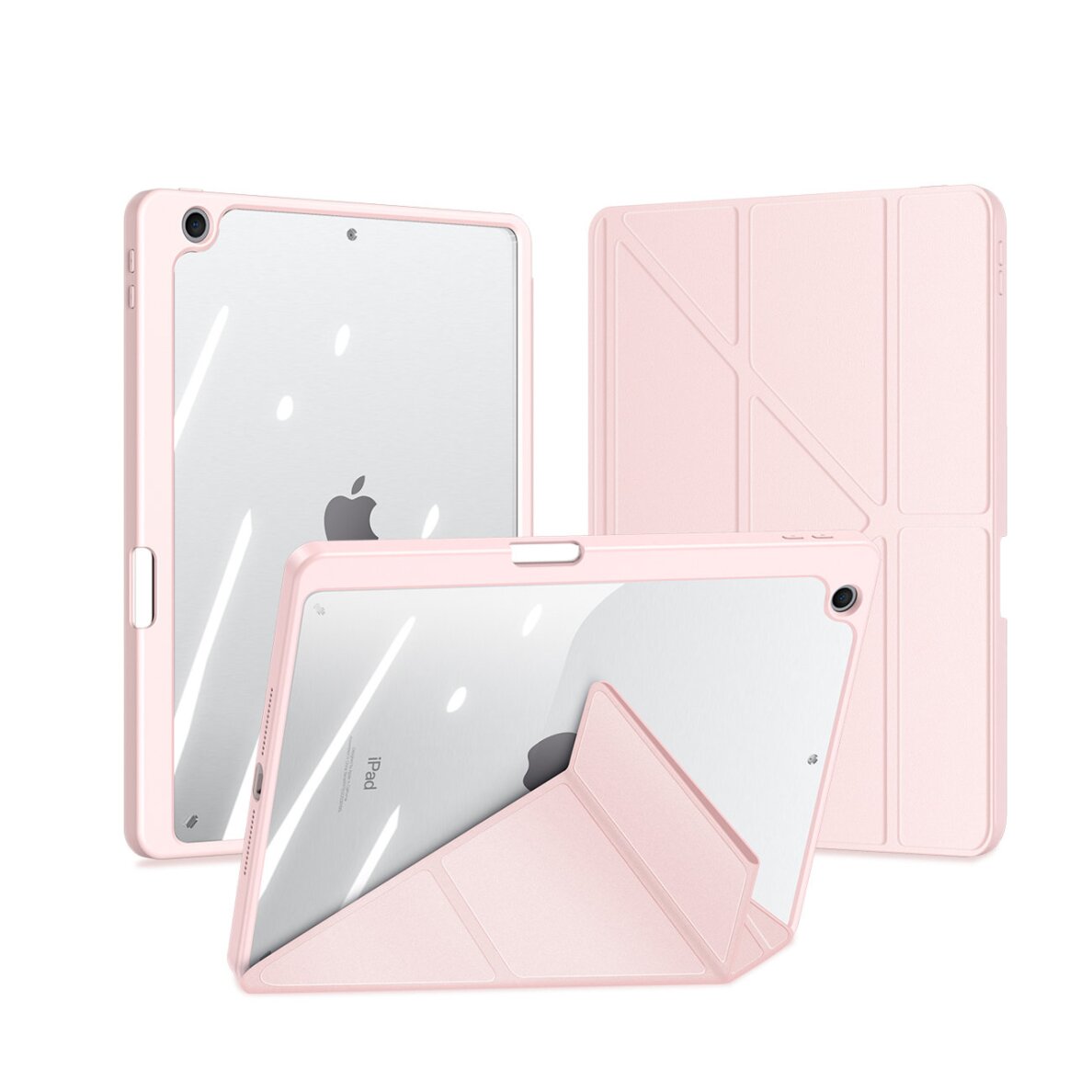 Akcija! Dėklas Dux Ducis Magi iPad 10.9 2022 (10 gen.) Rožinis  1