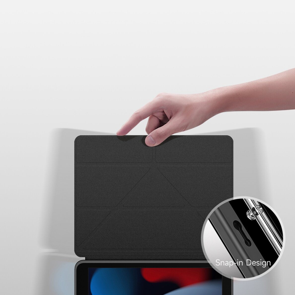 Akcija! Dėklas Dux Ducis Magi iPad 10.9 2022 (10 gen.) Rožinis  14