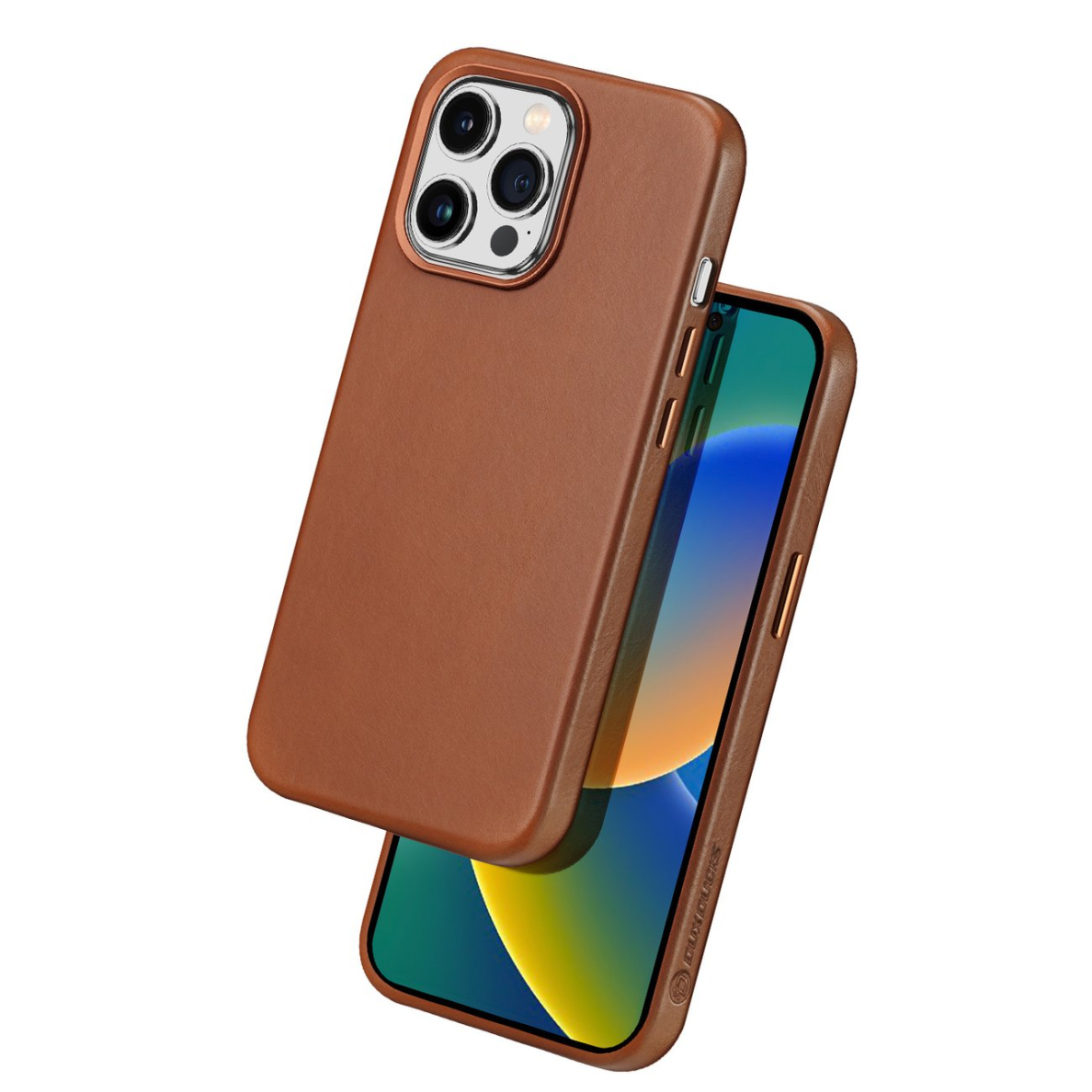 Dėklas Dux Ducis Naples case for iPhone 14 Pro Max (MagSafe) Rudas 1 Dėklas Dux Ducis Naples case for iPhone 14 Pro Max (MagSafe) Rudas 1
