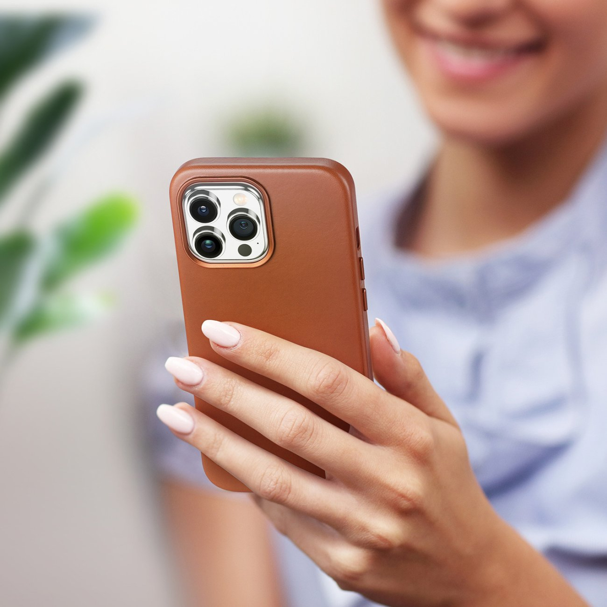 Dėklas Dux Ducis Naples case for iPhone 14 Pro Max (MagSafe) Rudas 5 Dėklas Dux Ducis Naples case for iPhone 14 Pro Max (MagSafe) Rudas 5