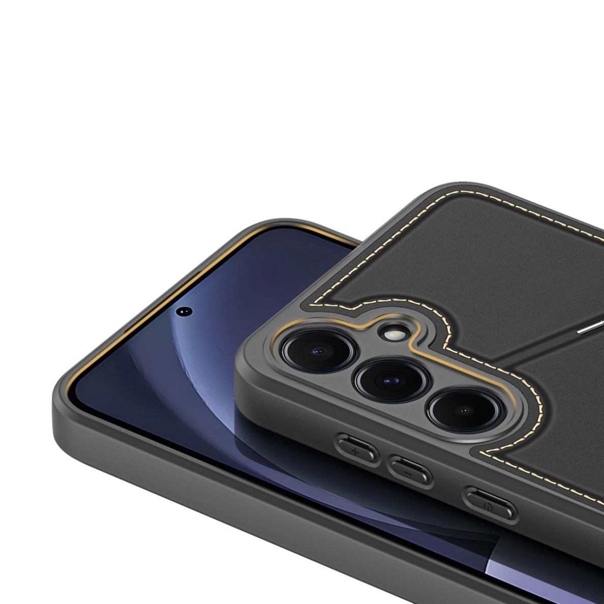 Dux Ducis Rafi II Dėklas skirtas Samsung Galaxy S25 su stoveliu and Piniginės tipo - Juodas 1 Dux Ducis Rafi II Dėklas skirtas Samsung Galaxy S25 su stoveliu and Piniginės tipo - Juodas 1